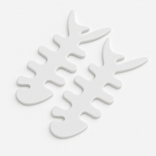 CO030 5 Bays Fishbone Cable Organizer Clips