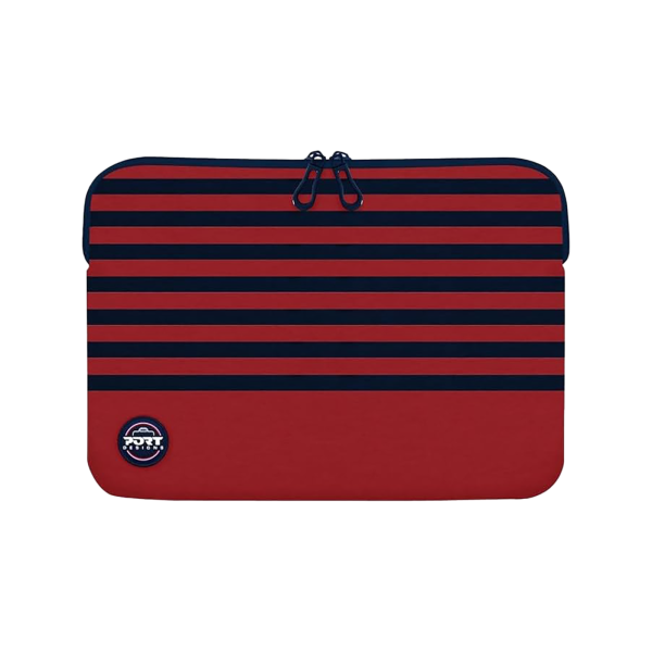 Port LA Mariniere Memory Foam 14" Red Sleeve