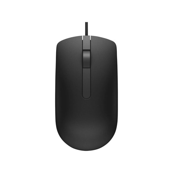 Dell MS116 Black Ambidextrous USB Mouse
