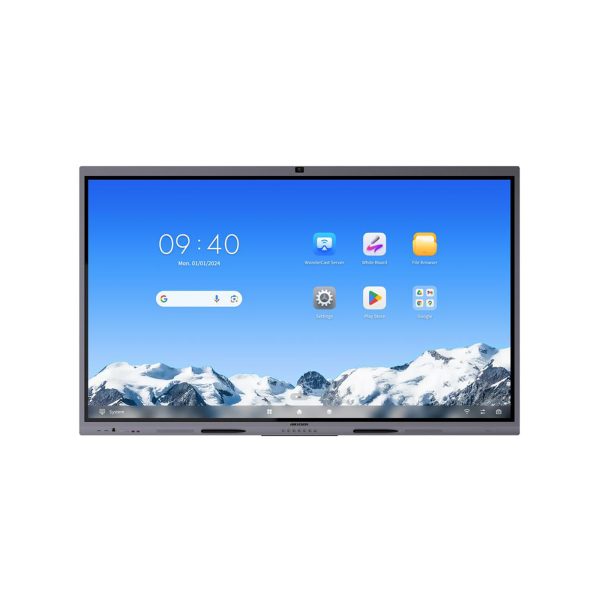 Hikvision 75" 4K UHD Interactive Display with Integrated Camera
