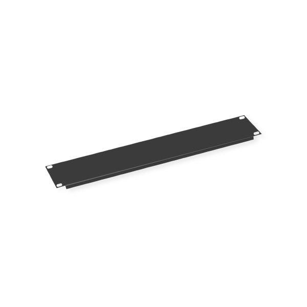 Zone 2U Black Blanking Plate