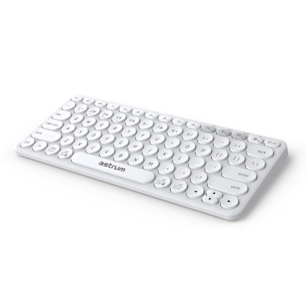 Dual Mode Mini Wireless Keyboard - KT200 - White