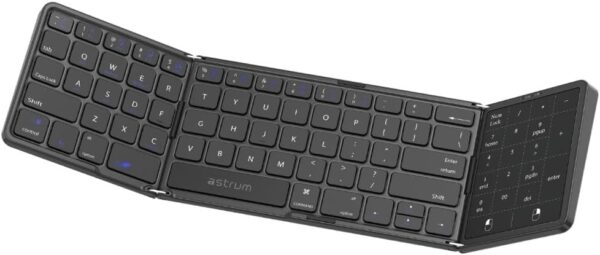Tri-Fold Bluetooth Keyboard, Touchpad, 3-Device - KBX50F