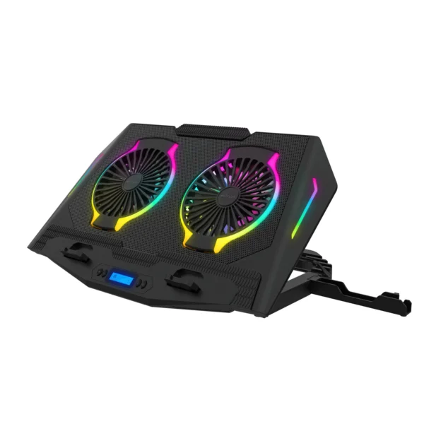 Laptop Cooling Pad 17.0″ 2 x 120mm Fan RGB 6 Level – LCP172