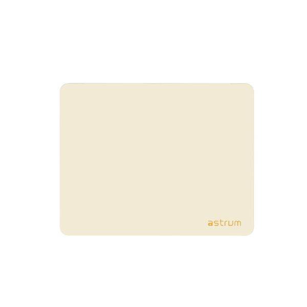Mouse Pad with Rubber Base & Stitched Edges - MP180G (WHITE)