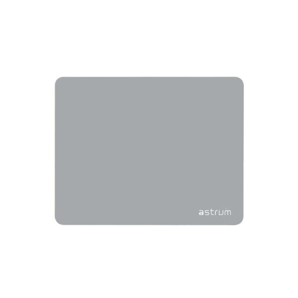 Mouse Pad with Rubber Base & Stitched Edges - MP180G (SILVER GREY)