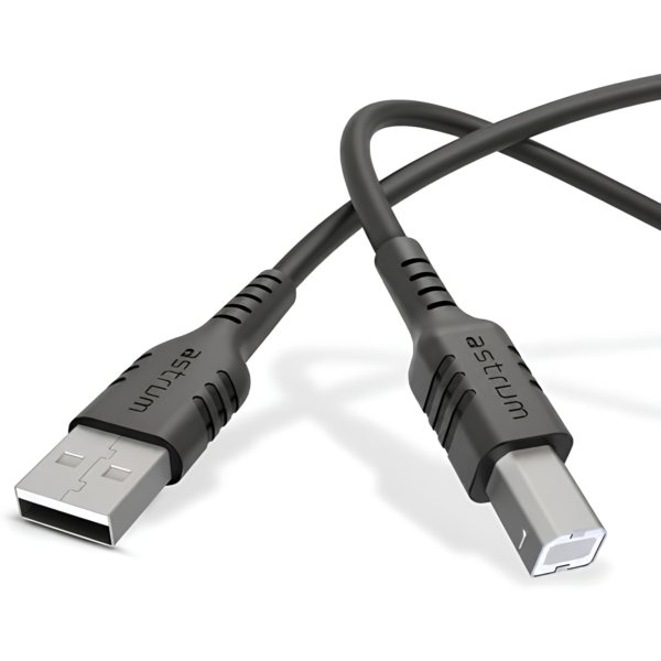 Astrum USB 2.0 Printer Cable, USB-A to USB-B, 480Mbps, 5m – UAB20