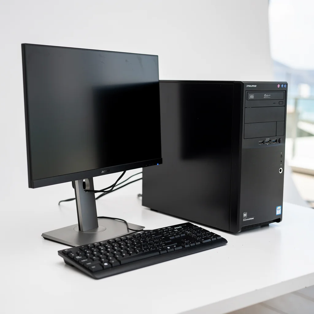Office Desktop Bundle — Core i5, 16GB, 512GB SSD, 24" Monitor