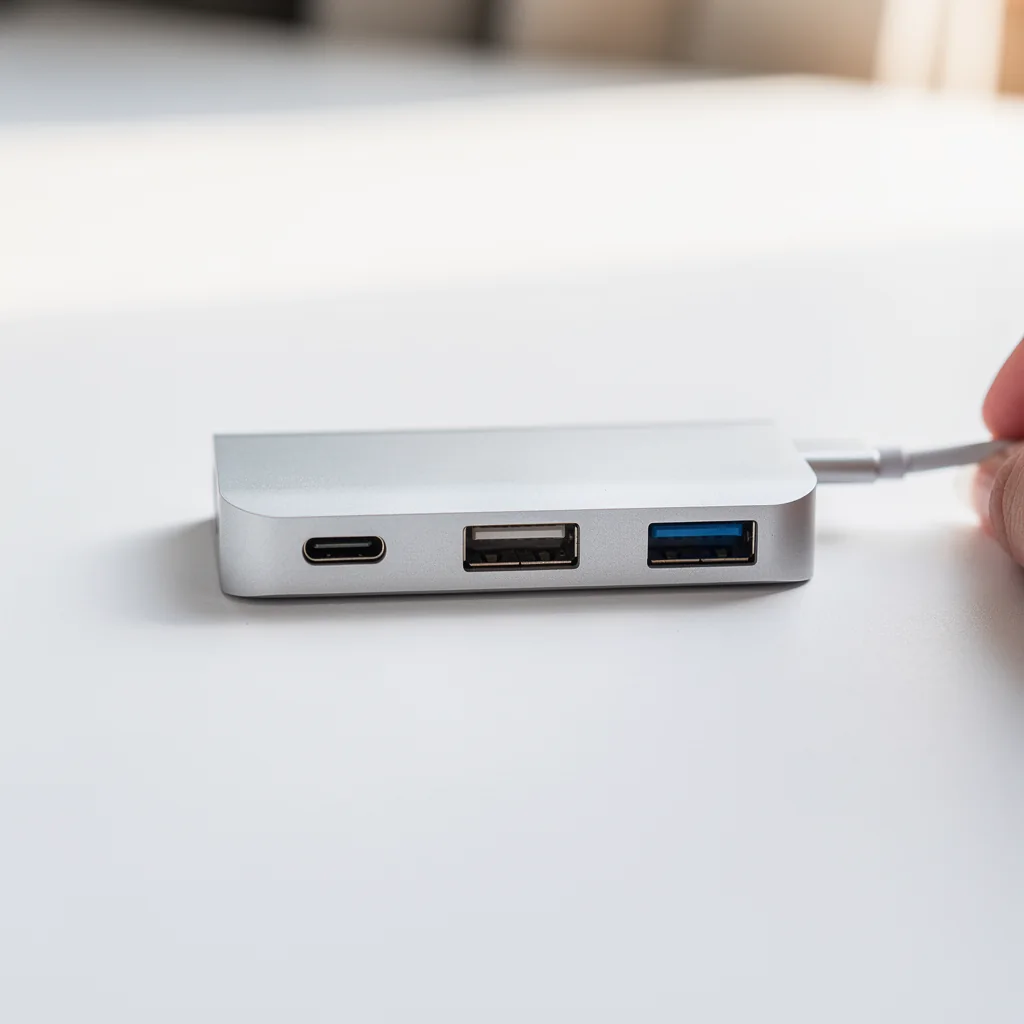 USB-C Docking Station — dual HDMI, 100W